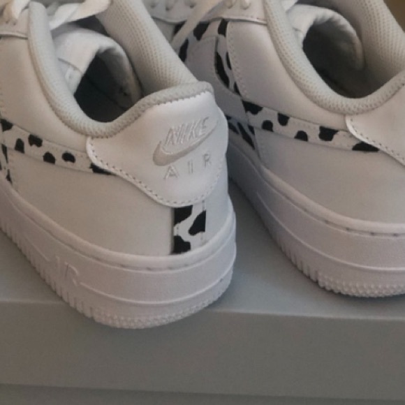 Cow Print Custom Air Force 1 - Picture 2 of 6